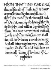 Tapa de Manuscript & inscription letters for schools & classes & for the use of craftsmen