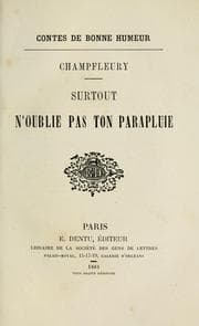 Tapa de Surtout n'oublie pas ton parapluie