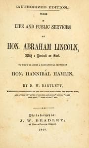 Tapa de The life and public services of Hon. Abraham Lincoln