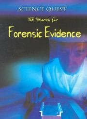 Tapa de The Search For Forensic Evidence (Science Quest)