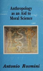 Tapa de Anthropology as an aid to moral science
