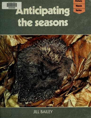 Tapa de Anticipating the seasons