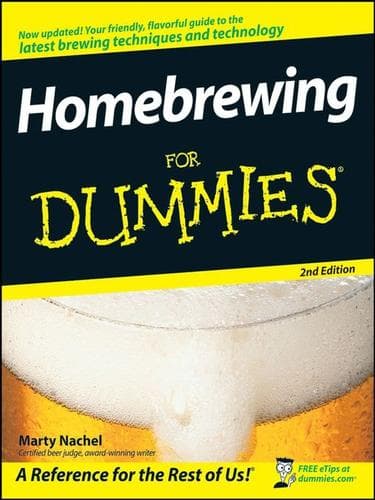 Tapa de Homebrewing For Dummies