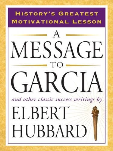 Tapa de A Message to Garcia
