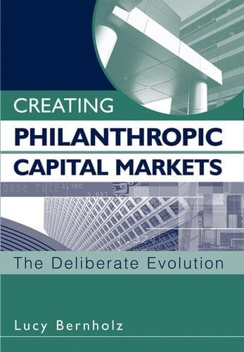 Tapa de Creating Philanthropic Capital Markets
