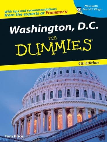 Tapa de Washington, D.C. For Dummies
