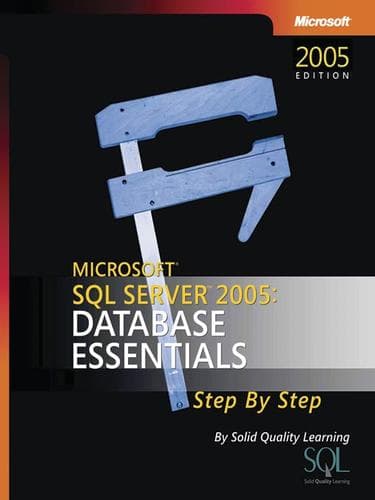 Tapa de Microsoft® SQL Server™ 2005