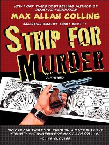 Tapa de Strip for Murder