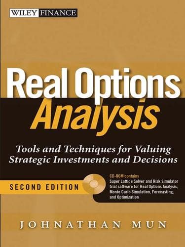 Tapa de Real Options Analysis