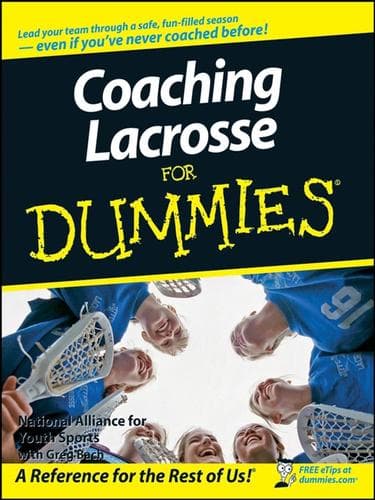 Tapa de Coaching Lacrosse For Dummies