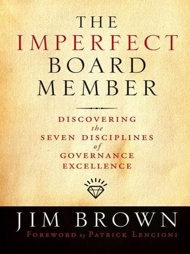 Tapa de The Imperfect Board Member