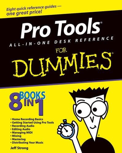 Tapa de Pro Tools All-in-One Desk Reference For Dummies