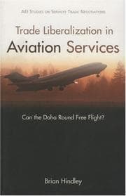 Tapa de Trade Liberalization in Aviation Services