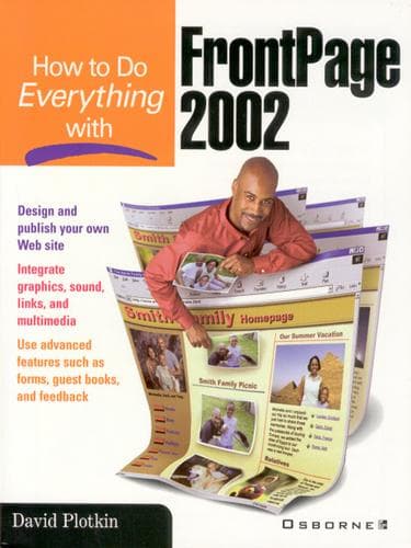 Tapa de How to Do Everything with FrontPage 2002