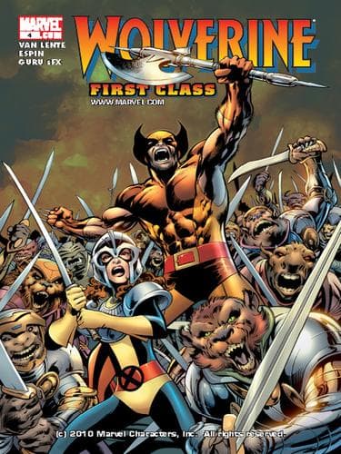 Tapa de Wolverine First Class