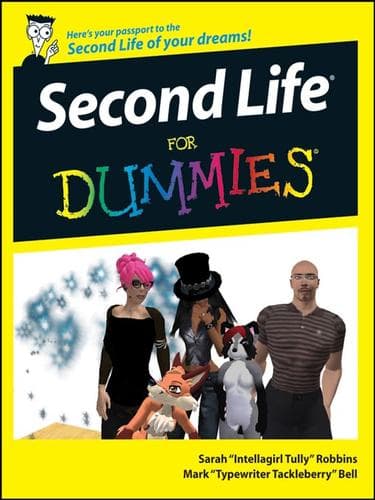 Tapa de Second Life For Dummies