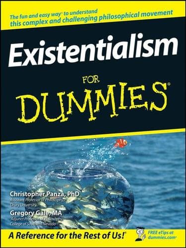 Tapa de Existentialism For Dummies