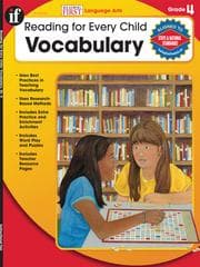 Tapa de Vocabulary, Grade 4