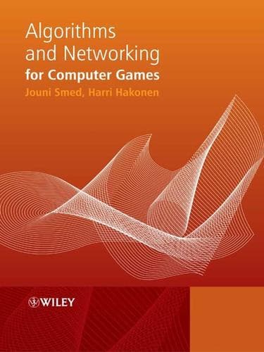 Tapa de Algorithms and Networking for Computer Games