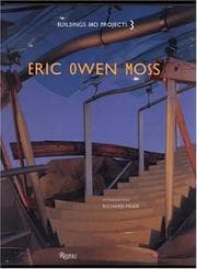 Tapa de Eric Owen Moss Volume III (Buildings and Projects 3)