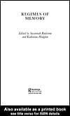 Tapa de Regimes of Memory