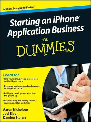 Tapa de Starting an iPhone Application Business For Dummies