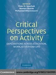 Tapa de Critical Perspectives on Activity