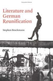 Tapa de Literature and German reunification