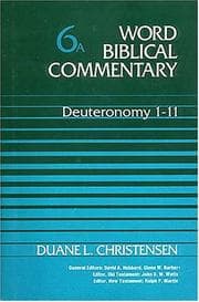 Tapa de Deuteronomy 1 (Word Biblical Commentary)