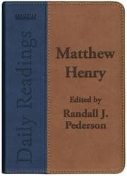 Tapa de Matthew Henry Daily Readings