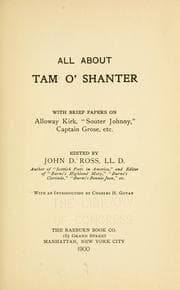 Tapa de All about Tam o'Shanter