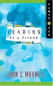 Tapa de Leading as a friend