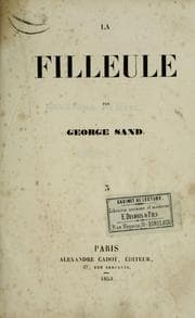 Tapa de La filleule