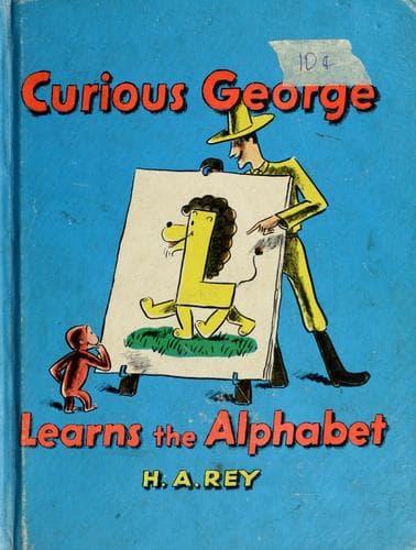 Tapa de Curious George goes to the circus