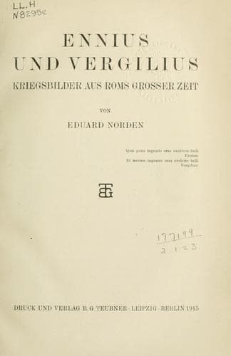 Tapa de Ennius und Vergilius