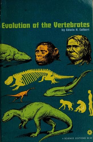 Tapa de Evolution of the vertebrates