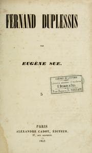 Tapa de Fernand Duplessis