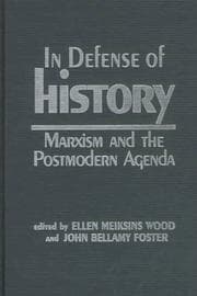 Tapa de In defense of history