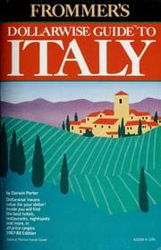 Tapa de Frommer's Dollarwise guide to Italy