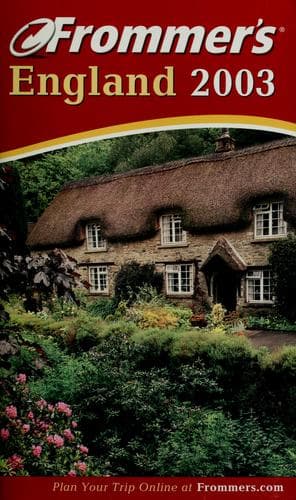 Tapa de Frommer's England 2003