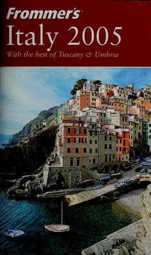 Tapa de Frommer's Italy 2005