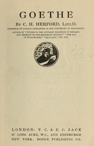 Tapa de Goethe