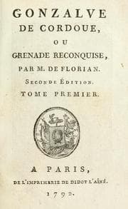 Tapa de Gonzalve de Cordoue
