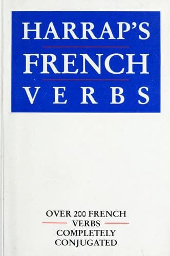 Tapa de Harrap's French verbs