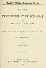 Tapa de Histoire de la Mère Michel et de son chat
