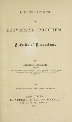 Tapa de Illustrations of universal progress
