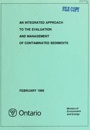 Tapa de An integrated approach to the evaluation and management of contaminated sediments