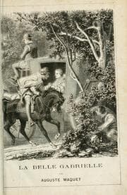 Tapa de La belle Gabrielle
