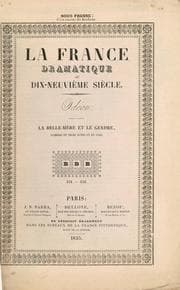 Tapa de La belle-mère et le gendre