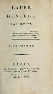 Tapa de Laure d'Estell